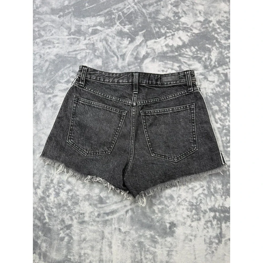 Abercrombie & Fitch Denim Shorts Size 26/2 Annie High Rise Distressed Cut Off